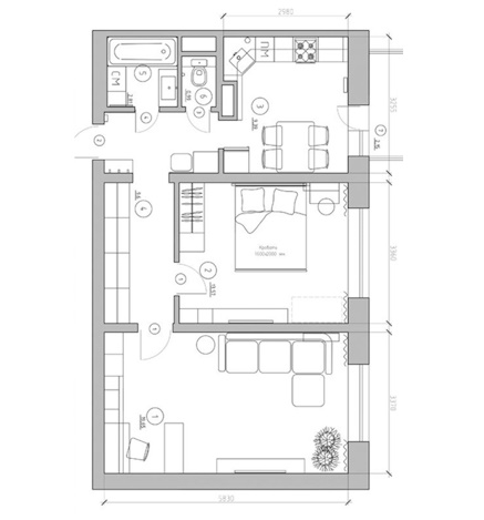 Дизайн-проект квартиры